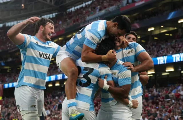 Argentina celebrate