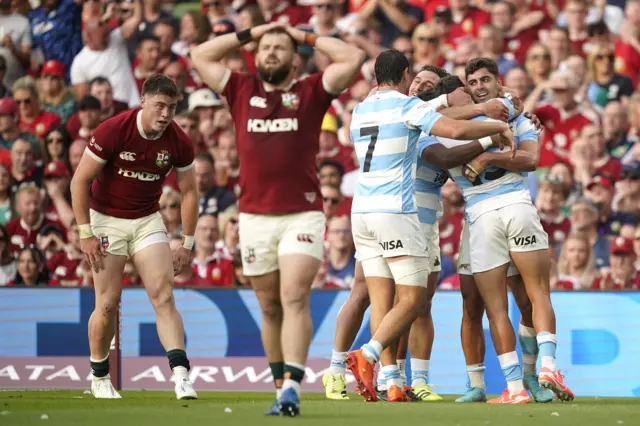 Argentina celebrate