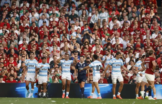 Argentina celebrate