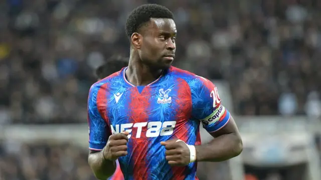 Marc Guehi in action for Crystal Palace