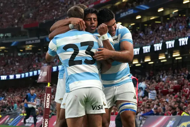 Argentina celebrate