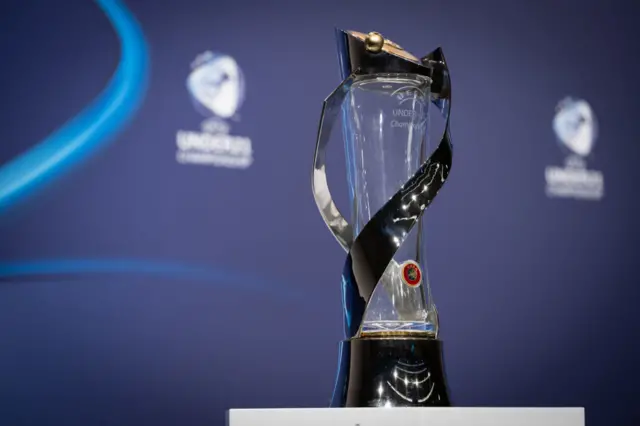 Euro U21 championship trophy