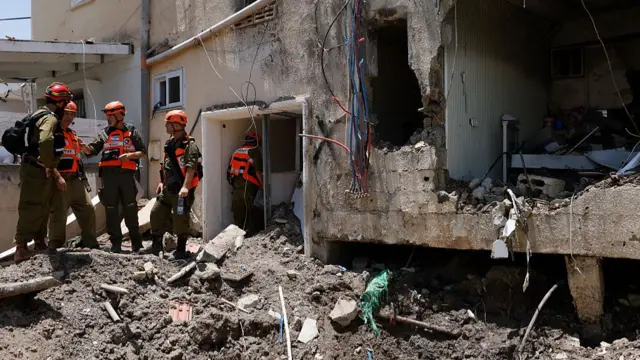 In Israel, officials respond to an Iranian strike on Beit She'an
