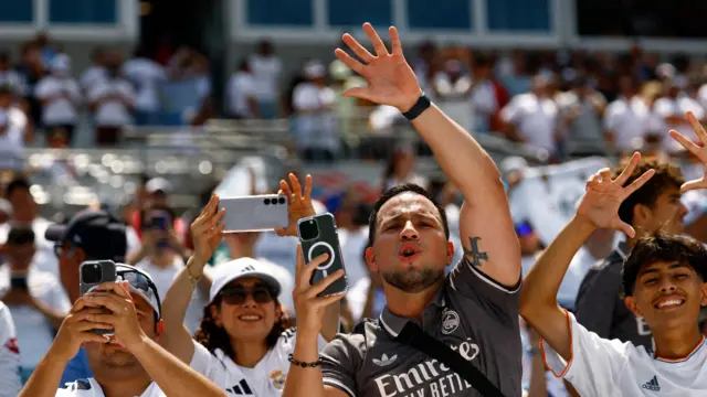Real Madrid fans