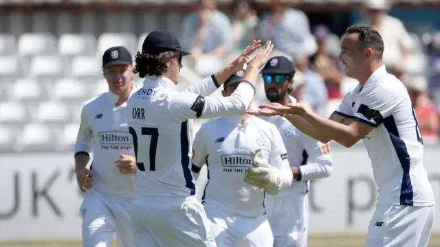 Hampshire celebrate