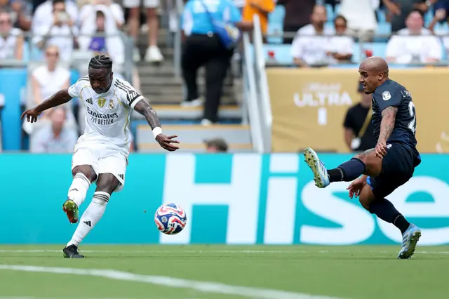 Vinicius Jr in action