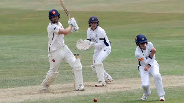 Matt Critchley batting for Essex