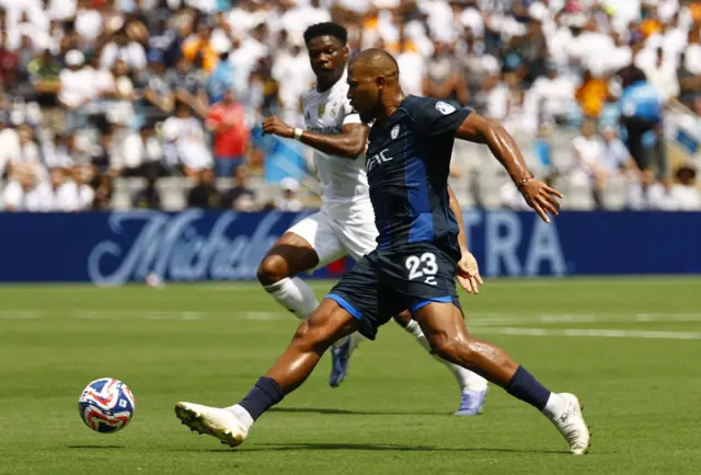 Rondon in action against Real Madrid