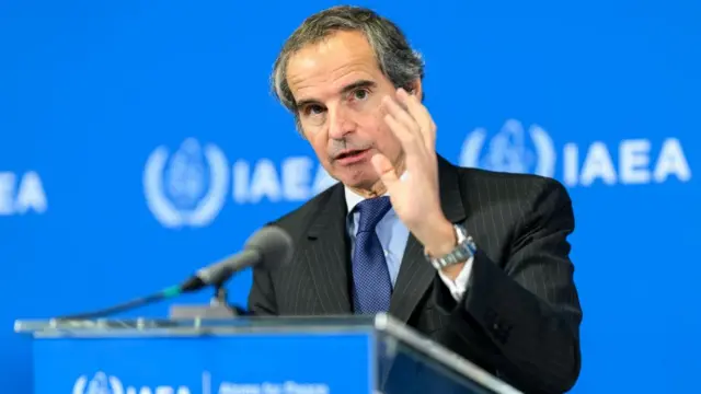 Director General of the International Atomic Energy Agency (IAEA) Rafael Mariano Grossi