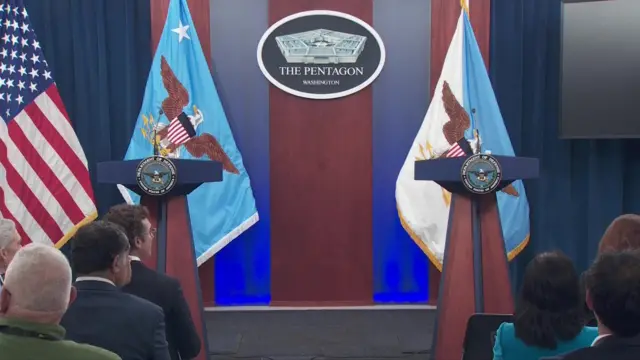 Empty podium