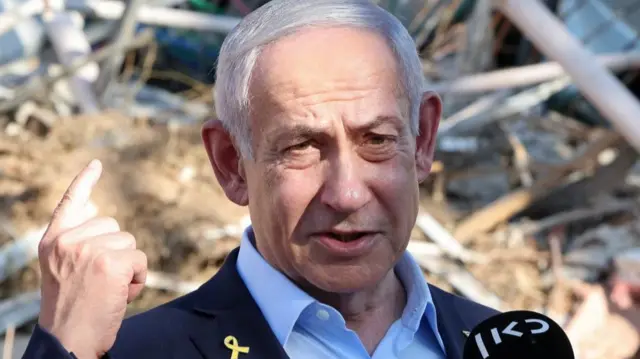 Benjamin Netanyahu, speaking on Friday