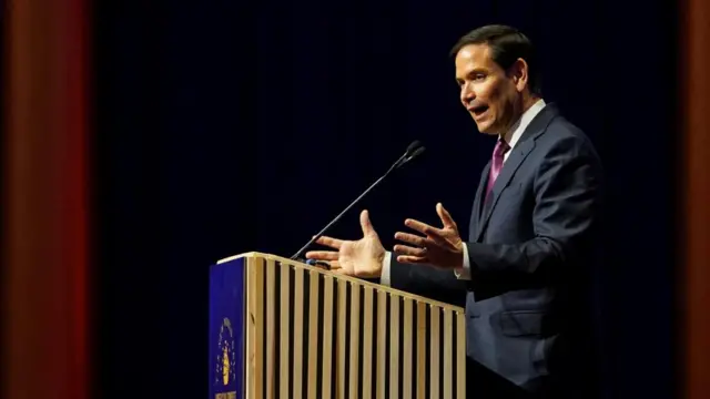 US Secretary of State Marco Rubio