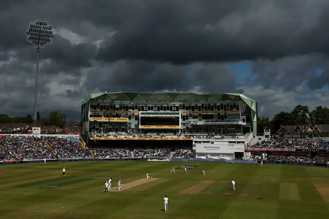 Headingley general view with very grey skys