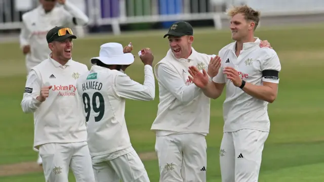 Notts celebrate