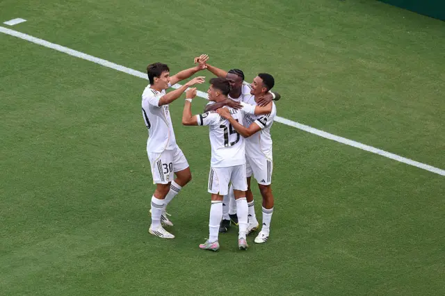 Real Madrid celebrate