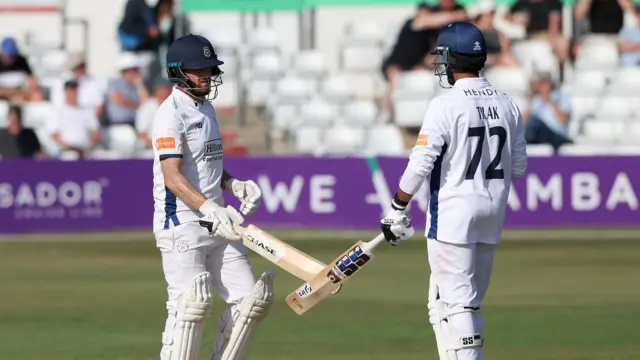 Liam Dawson and Tilak Varma