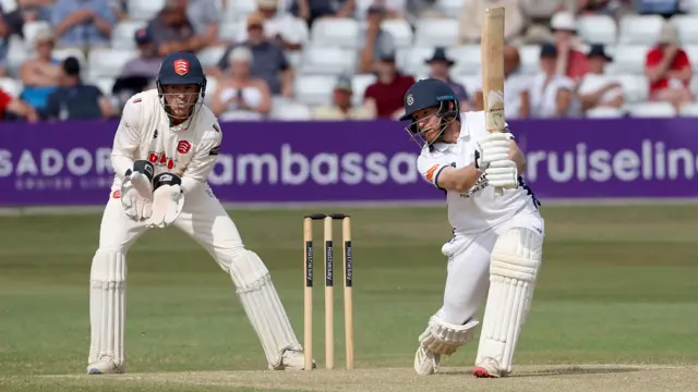 Liam Dawson batting