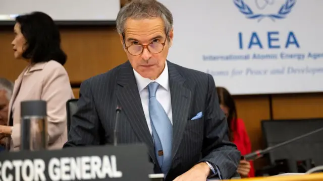 International Atomic Energy Agency (IAEA) Director General Rafael Grossi