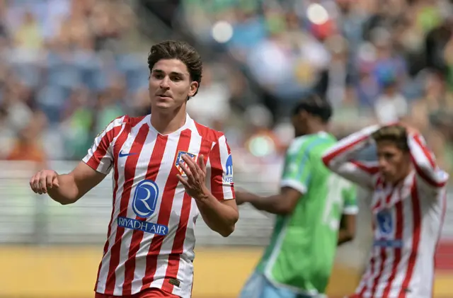 Julian Alvarez of Atletico Madrid