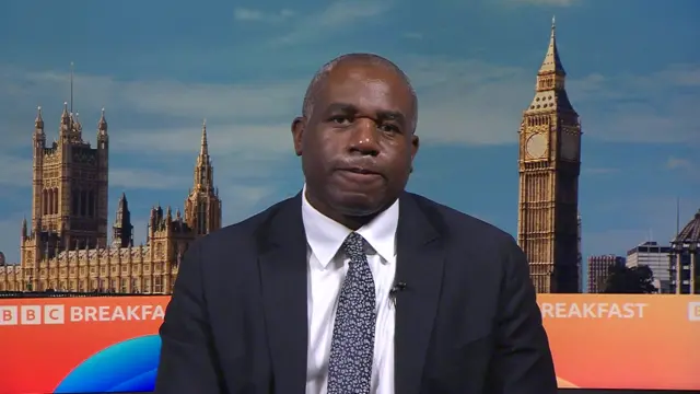 David Lammy on BBC Breakfast