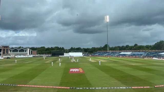A murky view of the Riverside