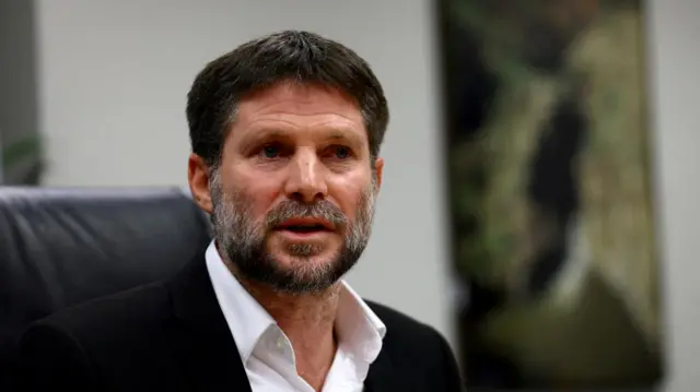 Israeli Finance Minister Bezalel Smotrich