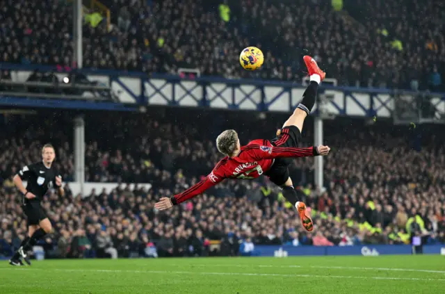 Garnacho goal Everton