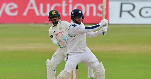 Jonny Bairstow batting for Yorkshire