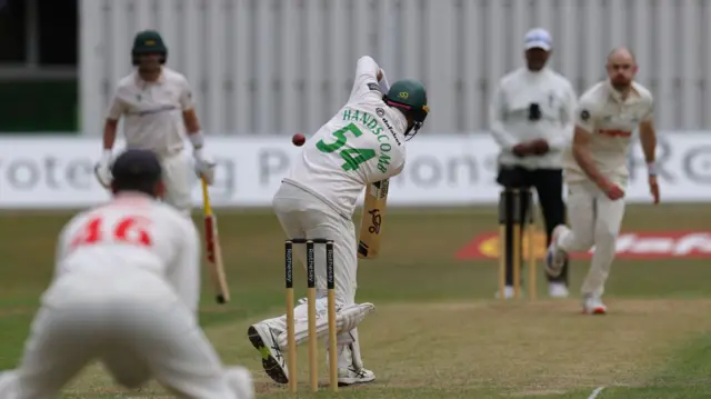 Leicestershire v Glamorgan match action
