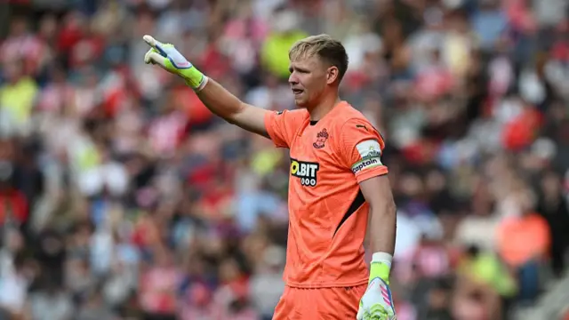 Southampton goalkeeper Aaron Ramsdale