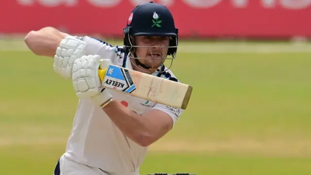Finlay Bean batting
