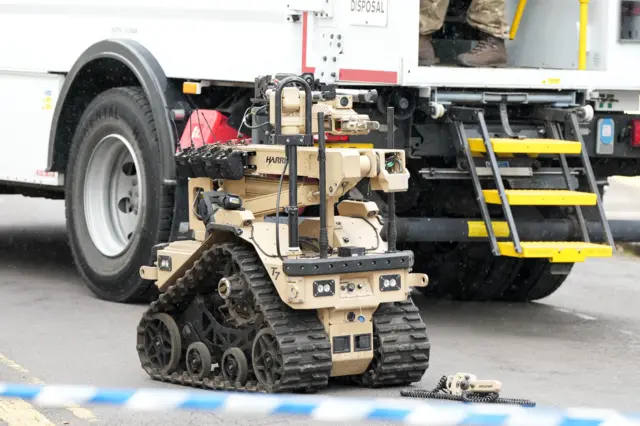 An army bomb squad.