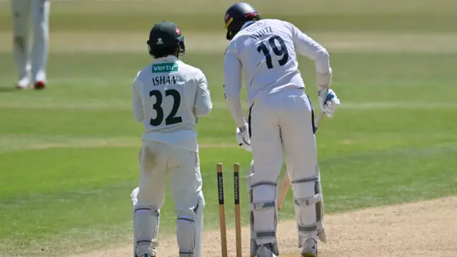 Jack White bowled
