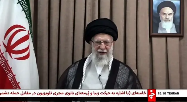Supreme Leader Ayatollah Ali Khamenei.
