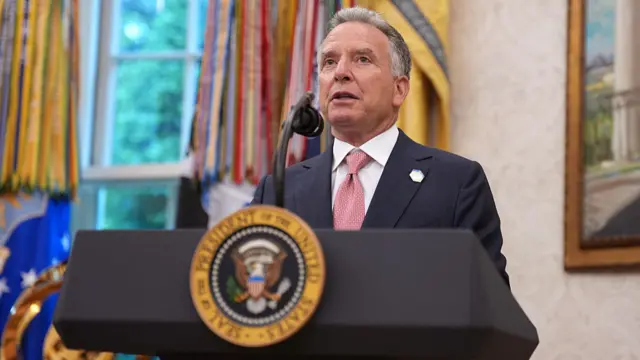 US special envoy Steve Witkoff at the White House on 28 May 2025.
