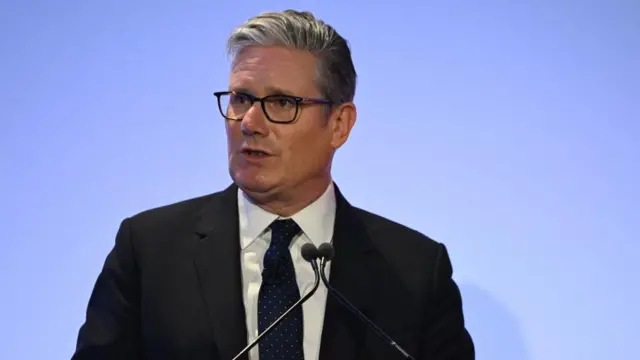 Prime Minister Sir Keir Starmer speaking at the British Chambers of Commerce Global Annual Conference.