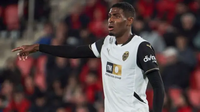 Cristhian Mosquera of Valencia CF