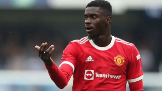 Axel Tuanzebe of Manchester United during a pre-season friendly