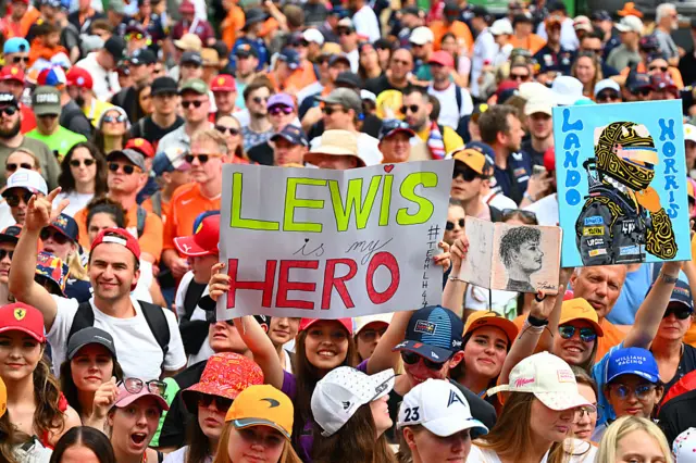 Fans at the Red Bull Ring