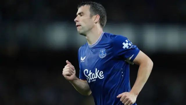 Seamus Coleman of Everton during the Carabao Cup