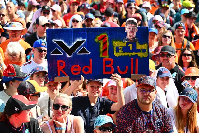 Fans at the Austrian Grand Prix