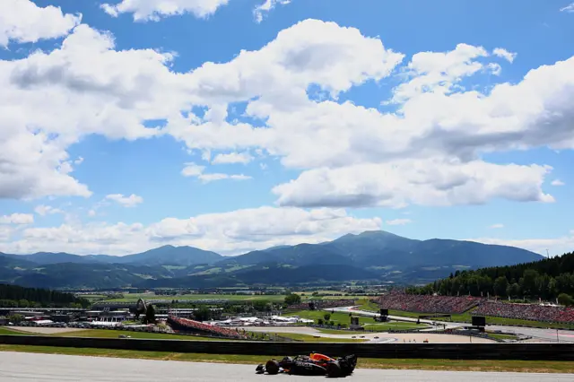 Max Verstappen at the Austrian Grand Prix