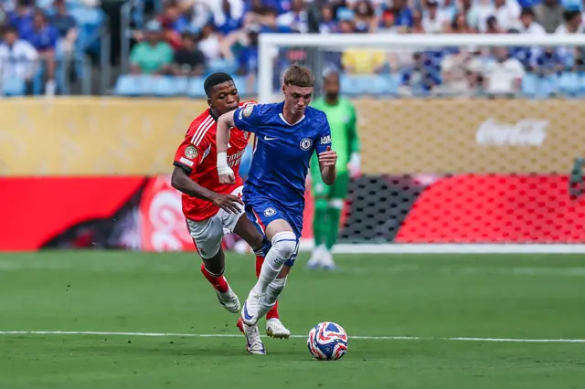 Palmer in action for Chelsea