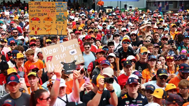 fans at the Red Bull Ring