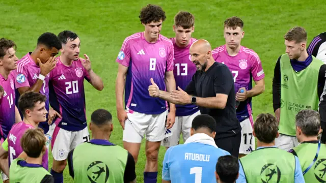 Antonio Di Salvo chats to his Germany