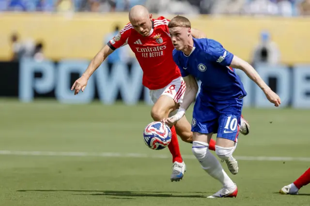 Cole Palmer in action for Chelsea
