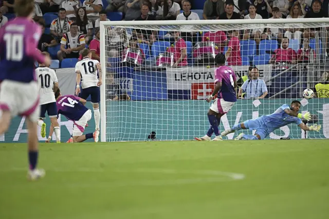 Atubolu saves a McAtee shot