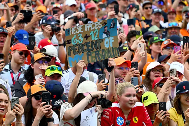 Fans at the Austrian Grand Prix