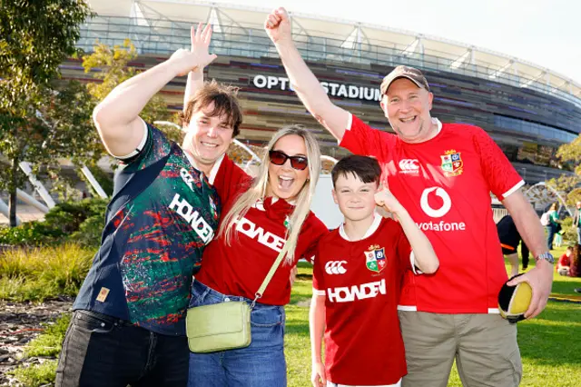 British and Irish Lions fans