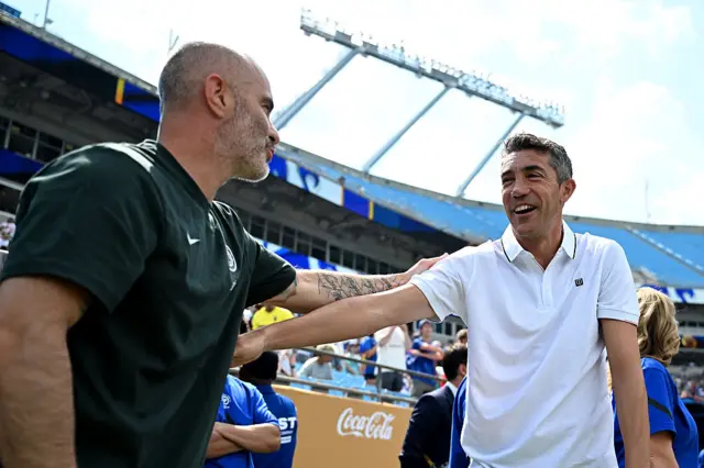 Bruno Lage and Enzo Maresca
